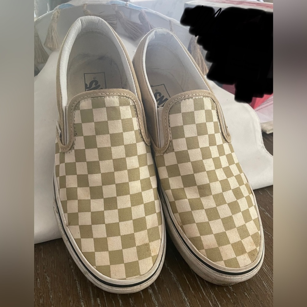 Vans CLASSIC SLIP-ON CHECKERBOARD SHOE